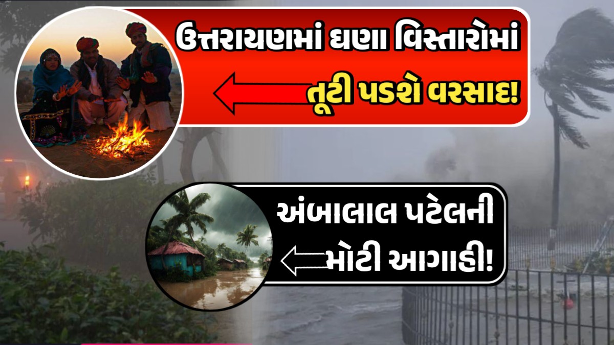 પતંગ રસિયાઓ માટે અંબાલાલ પટેલની મોટી આગાહી!, ઉત્તરાયણમાં કેટલાક વિસ્તારોમાં તૂટી પડશે વરસાદ!